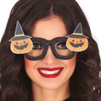 Gafas de calabazas sonrientes