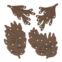 Set de troquel de hojas marinas - Artemio - 4 piezas