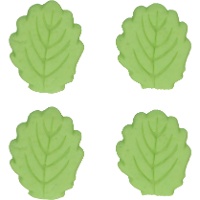 Figuras de azúcar de hojas - FunCakes - 12 unidades
