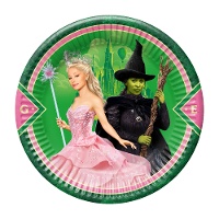 Platos de Wicked de 23 cm - 8 unidades