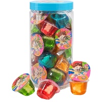 Vaso de gelatina con gominola interior de 18 gr - 50 unidades
