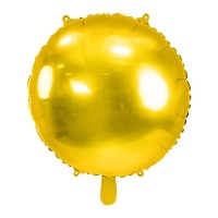 Globo redondo metalizado de 59 cm - Partydeco