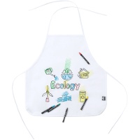 Delantal infantil Ecology para colorear