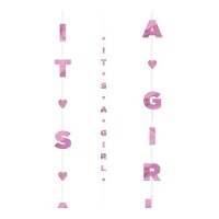 Tira decorativa para globo It's a .... - 1,82 m