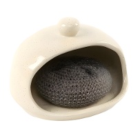 Porta estropajos crema - DCasa
