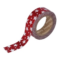 Washi tape de estrellas metalizadas de 10 m - 1 unidad