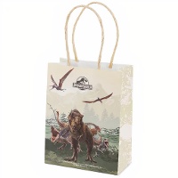 Bolsa regalo Jurassic World de 12 x 15,5 x 6 cm - 6 unidades