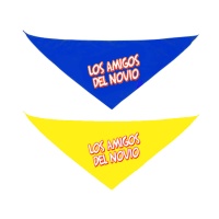 Pañuelo para el cuello Los amigos del novio - 6 unidades