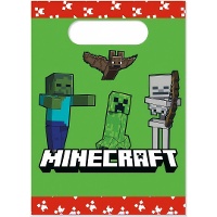 Bolsas de papel de Minecraft - 4 unidades
