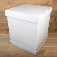Caja para tarta cuadrada de 37 x 37 x 45 cm - FunCakes - 1 unidad