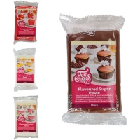 Fondant blanco sabores de 250 gr - FunCakes