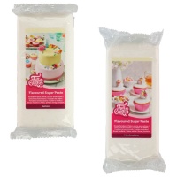 Fondant blanco sabores de 1 kg - FunCakes