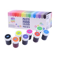 Set de colorantes en pasta de 25 gr - PME - 8 unidades