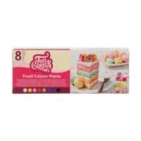 Set de colorantes en pasta de colores - FunCakes - 8 unidades