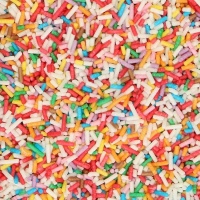 Sprinkles multicolor de azúcar de 80 gr - FunCakes