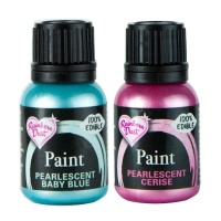 Pintura comestible perlada de 25 ml - Rainbow Dust