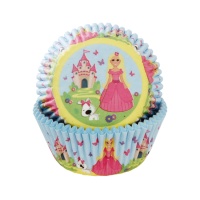 Cápsulas para cupcakes de Princesas - House of Marie - 50 unidades