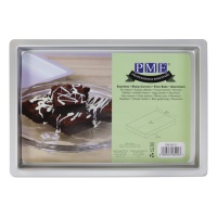 Molde rectangular para brownies de aluminio de 33,2 x 23 x 3,2 cm - PME