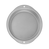 Molde redondo de aluminio de 22,8 x 3,80 cm - Wilton
