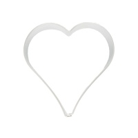 Cortador de corazón de 8 x 7 cm - Cookie Cutters