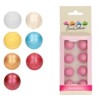 Bolas de chocolate de 2 cm - FunCakes - 8 unidades