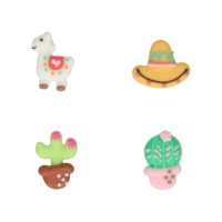 Figuras de azúcar de mejicanos - FunCakes - 8 unidades