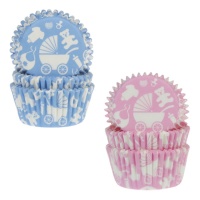 Cápsulas para cupcakes de bebé - House of Marie - 50 unidades