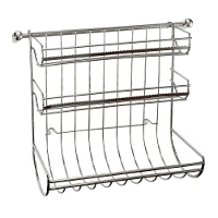 Soporte para rollos triple cromado