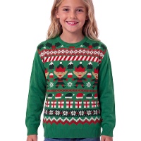 Jersey de Navidad de elfo para infantil