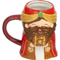 Taza de 470 ml de Reyes Magos 3D Gaspar