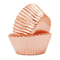 Cápsulas para cupcakes de 7,5 cm metalizado - Scrapcooking - 48 unidades