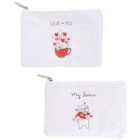 Neceser de Love mascotas de 17,5 x 11,5 cm - 1 unidad