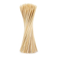 Brocheta de madera de 25 cm - 200 unidades