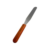 Espátula recta con mango de madera de 26,5 cm - Sweetkolor