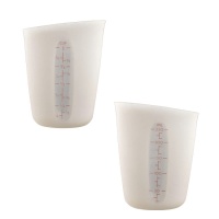 Vaso medidor de silicona de 500 ml - Sweetkolor - 1 unidad