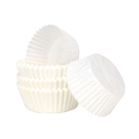 Cápsulas para cupcakes blanca - Pastkolor - 30 unidades