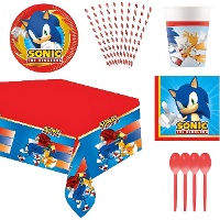 Pack para fiesta de Sonic - 8 personas