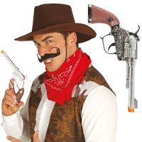 Revólver de vaquero - 25 cm