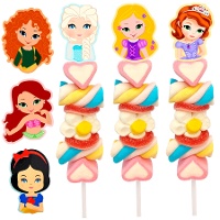 Brocheta de princesas surtida de 35 gr - 1 unidad