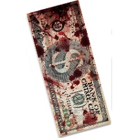 Billetes ensangrentados - 75 unidades