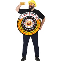 Disfraz de juego de ruleta de la cerveza para adulto