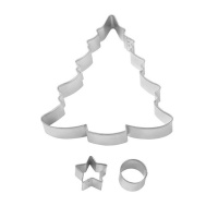 Cortadores de árbol de Navidad - Wilton - 3 unidades