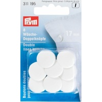 Botones de 1,7 cm dobles para ropa - Prym - 8 unidades