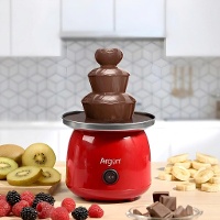 Fuente de chocolate roja de 45 W