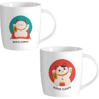 Taza de 470 ml de gato de la Suerte - 1 unidad