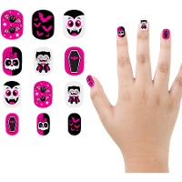 Uñas postizas de vampiros infantiles - 12 unidades