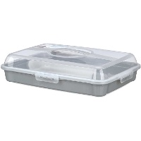 Porta tartas rectangular de 43 x 29,5 x 19,5 cm