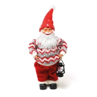 Figura de Papá Noel moderno de 40 cm
