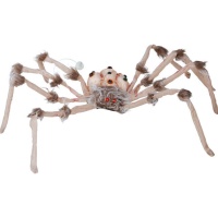 Araña con ojos en la espalda con luz de 80 cm