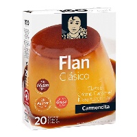 Flan clásico sin azúcar de 20 gr - Carmencita